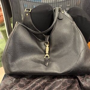 Gucci hobo bag leather